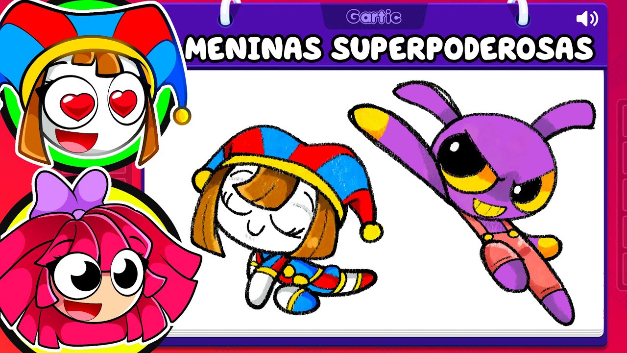 Circo Digital só que de outros UNIVERSOS | Gartic Phone