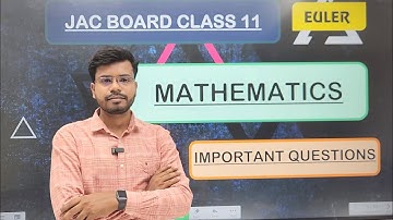 class 11th Maths Objective Questions | Maths Mcq 2023 | Jac Board Maths Mdoel set solution