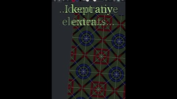 Creating a quick pattern design on a grid layout. Keeping it simple (for once!)