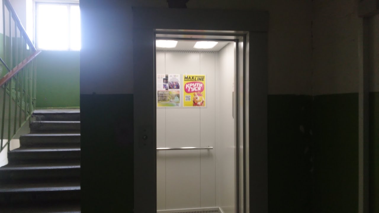 Лифт (МЛМ-2022) г.Гомель, ул.Мазурова 42 подъезд 3