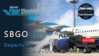 SBGO Departure - Flight Simulator 2024 - Quest 3 VR