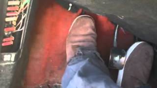 Rear end explosion