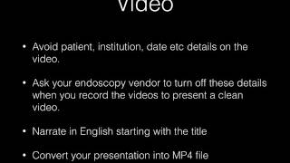 Colonoscopy: Submission of a video for Video GIE