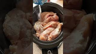 Bacon ranch chicken recipe cooked in a crockpot. #crockpotcooking #crockpotmeal #ketorecipes