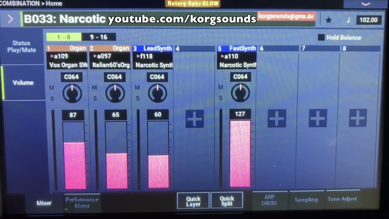 KORG SOUNDS - How to build the Synth-Sound 