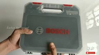 Bosch Hand Tool Kit (Blue, 12 Pieces) Unboxing.