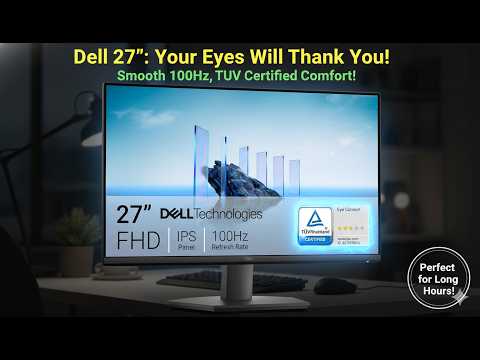 Dell SE2725HM 27″ Monitor Review | 100Hz IPS FHD w/ ComfortView