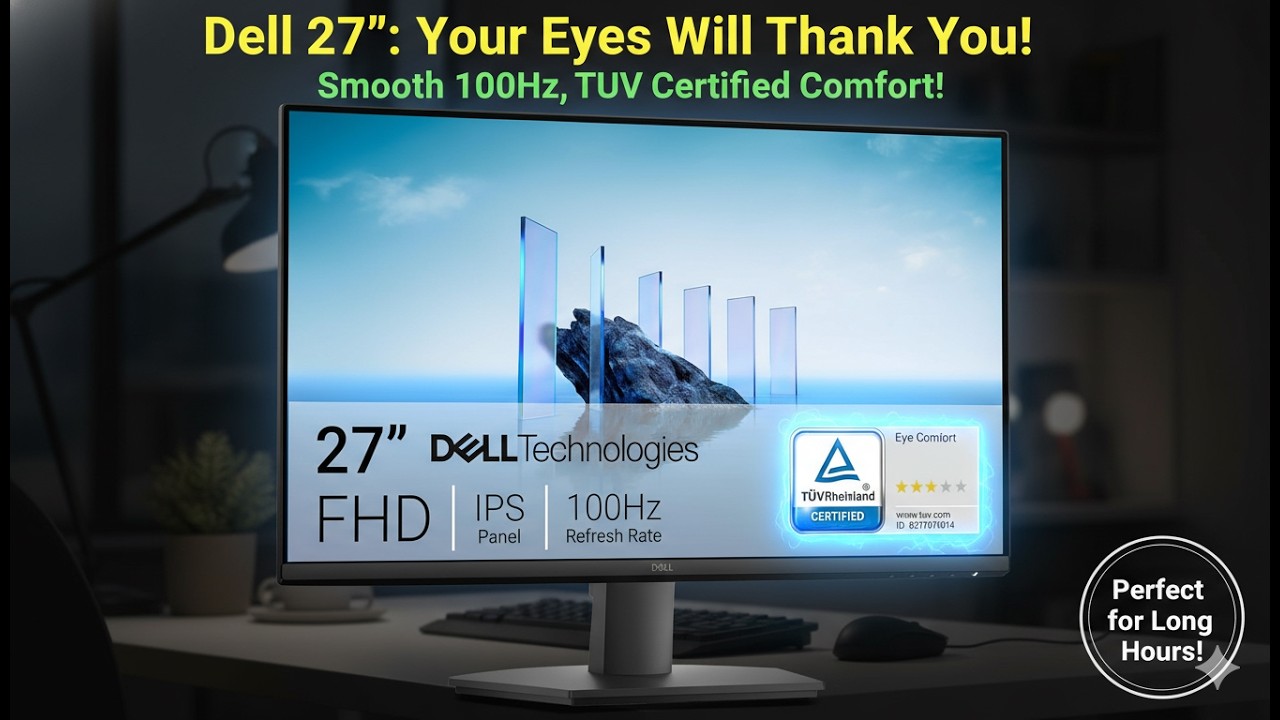 Dell SE2725HM 27″ Monitor Review | 100Hz IPS FHD w/ ComfortView