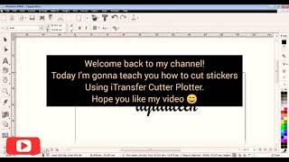 DIY Cut Out Stickers - Tutorial Using iTransfer Cutter Plotter