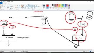 3-  Network DB , Authentication , encryption processes