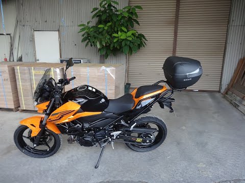 Kawasaki Z400 エンデュランス製 リアキャリア 取り付けてみました
