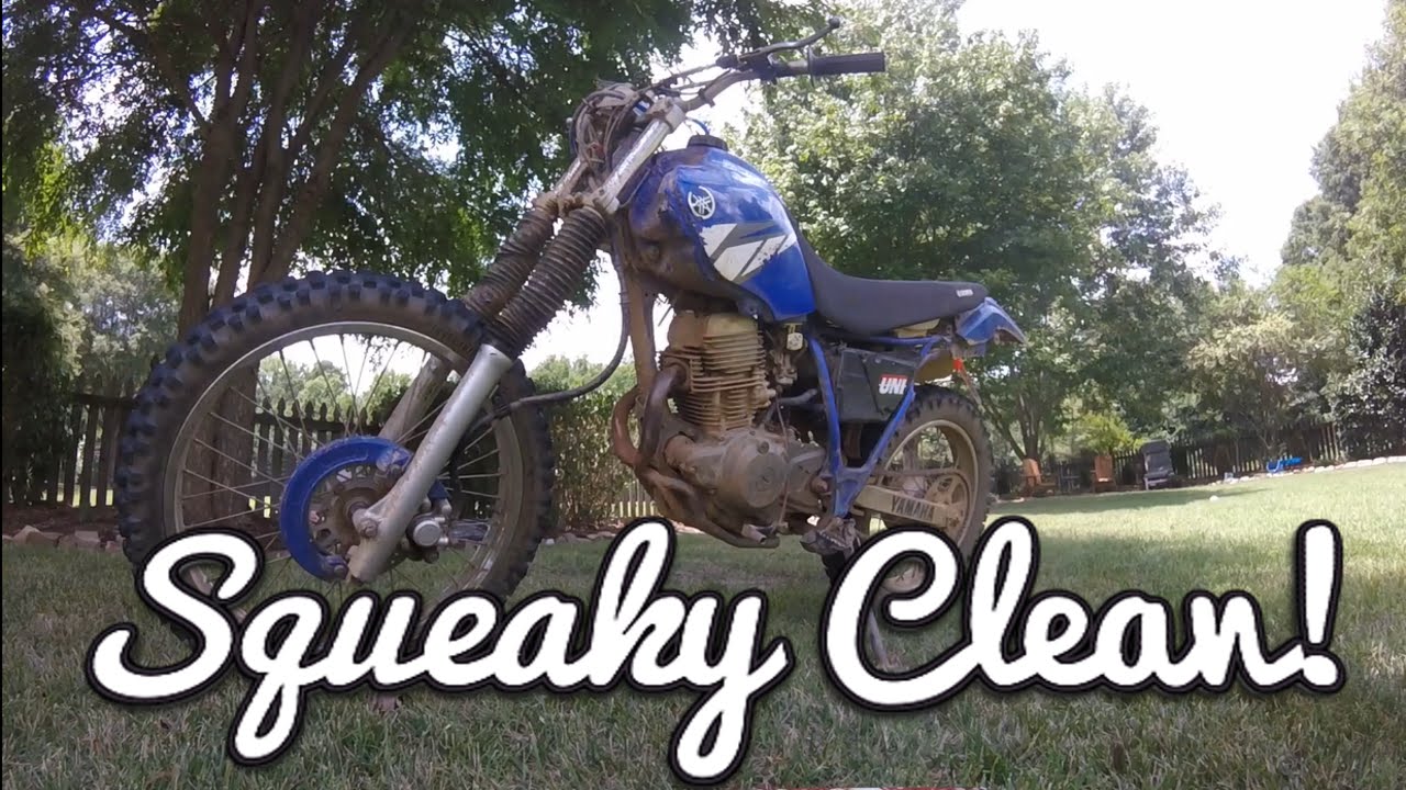 How to pressure wash your dirt bike YouTube