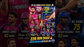 DC vs RR highlight IPL 2026 #shorts #klrahul #pathunnissanka #mitchellstarc  # riyanparag #iplshorts