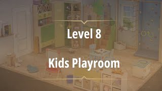 Room & Exits Escape Room level 8 kids playroom (Murder dressed in white) Chapter 3 Walkthrough