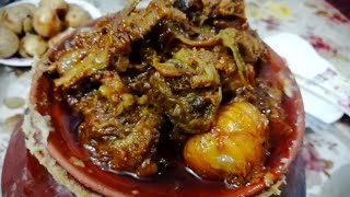 World Famous CHAMPARAN MEAT CURRY aka Ahuna\/Handi Meat | Mutton Handi Recipe In Hindi