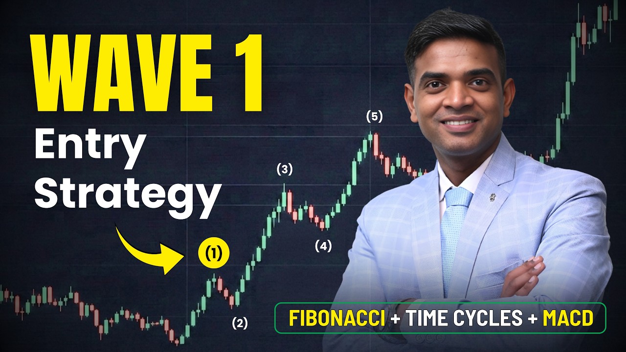 Wave Entry How to Identify Wave 1 & Perfect Entry Strategy | MACD + Fibonacci ...