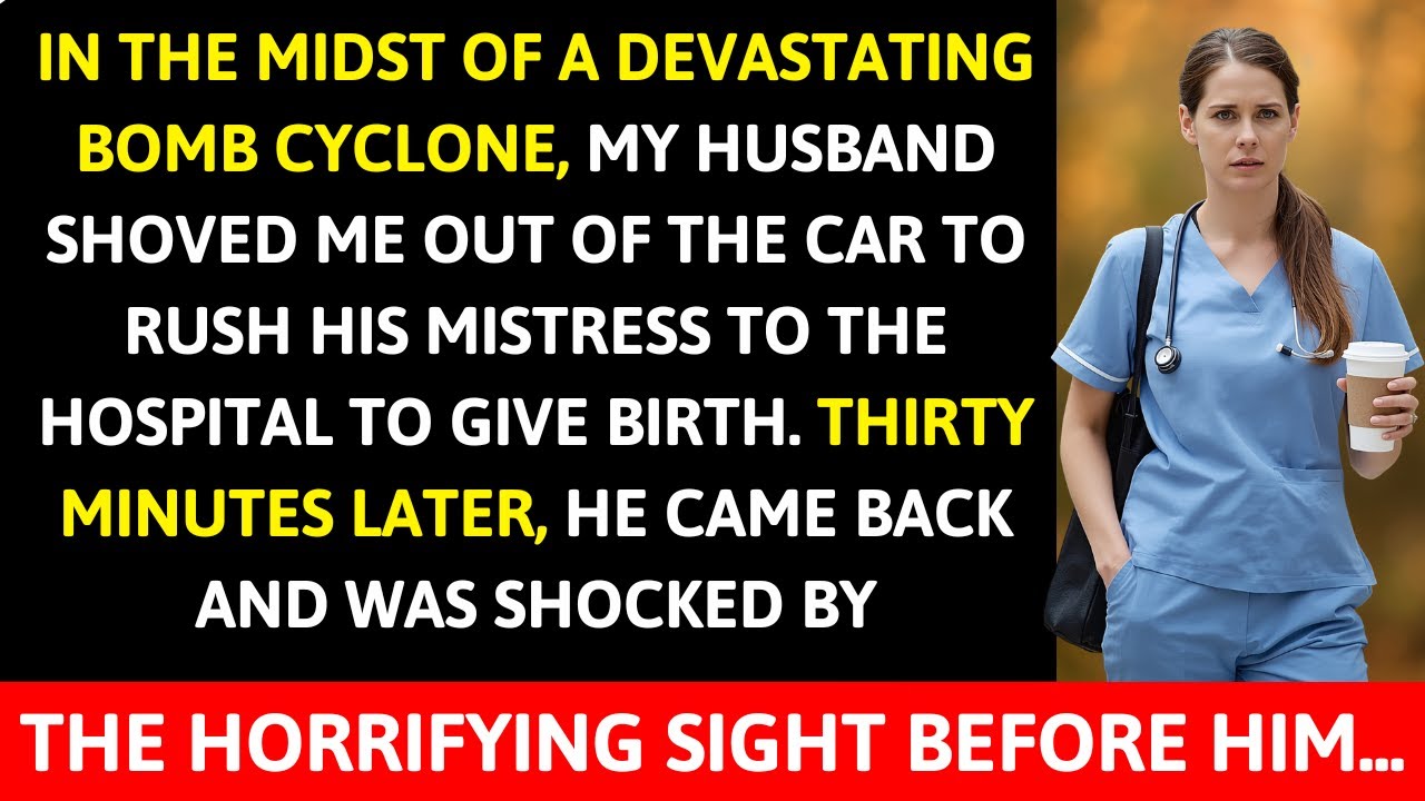 He Kicked Me From The Car In A Storm To Rush His Mistress To Labor. 30M Later, He Came Back Kneeling