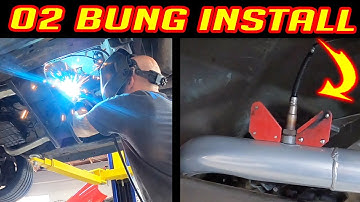 Installing O2 Sensor Bung | Vibrant | Welding