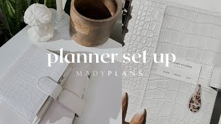 planner chat // luxury custom planner set up | MadyPlans