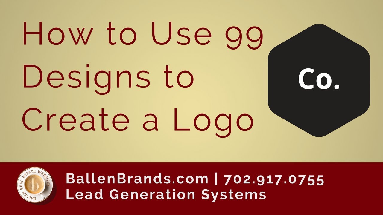 How to Use 99 Designs to Create a Logo | Ballen Brands 2018 - YouTube