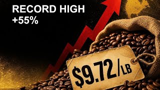 Coffee Crisis Sends Prices to a Record High (+55%) — Here's Why