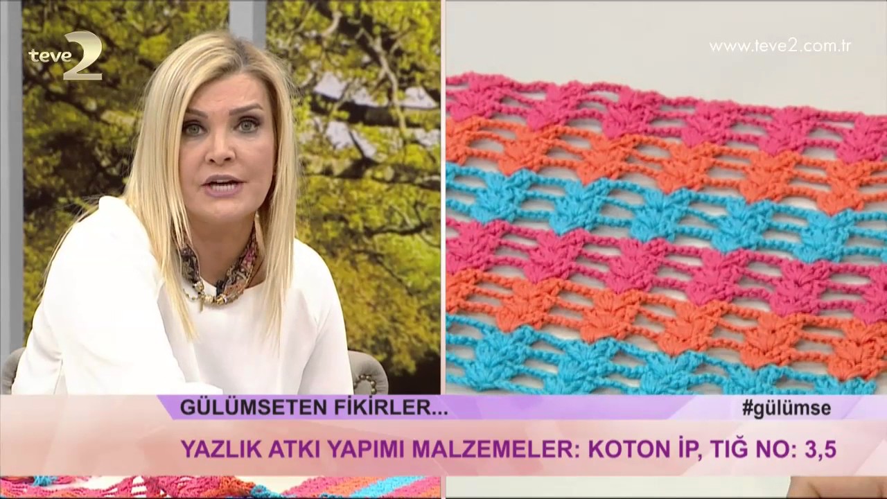 Derya Baykal'la Gülümse: Yazlık Atkı Yapımı