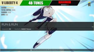 [DJMAX RESPECT V] RUN & RUN (4B MAXIMUM 13) - V LIBERTY 4 screenshot 1