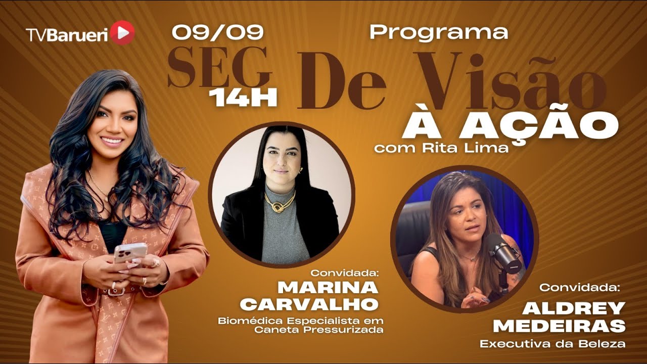 De Visão À Ação  – Com Rita Lima | 09/09