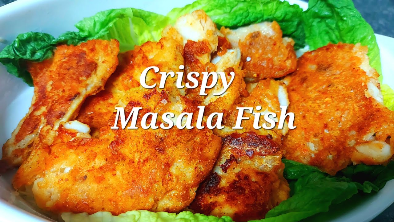 Crispy Masala Fish Fry 🔥 | Street Style Indian Spicy Fish Fry Recipe 