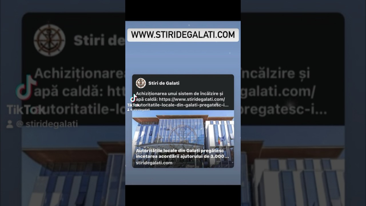 Achiziționarea unui sistem de încălzire și apă caldă: stiri de Galati