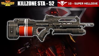 How Good is the Killzone STA - 52 Assault Rifle? Helldivers 2 Hardest Difficulty Gameplay