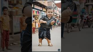 Dheere Dheere!🕺😍 AI Baby Dance VideoFamily Friendly Content #AI #dance #viral #foryouシ #azhraibox