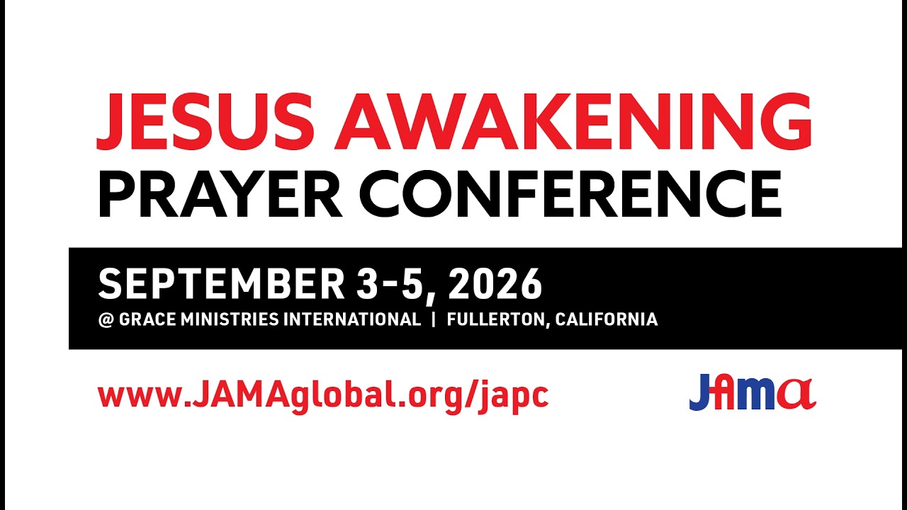 JAMA Jesus Awakening Prayer Conference 2026 Promo