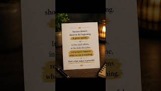 Quiet effort builds powerful success. #motivation #growth #mindset #success #discipline #focus now!