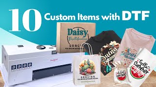10 Custom Items with DTF: What can I customize with DTF Printer?