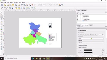 Map Lay out creation in QGIS || Export as Image||