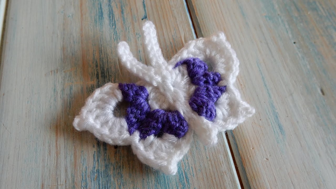 how-to-crochet-a-butterfly-version-4-youtube