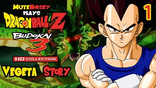 Dragon Ball Z Budokai 3 HD -  Vegeta Story [P1]