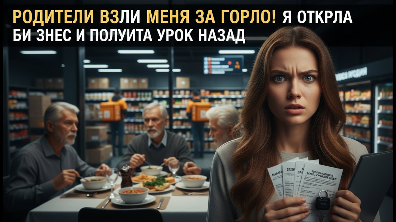 Родители выставили счет за дом! Я открыла доставку и наняла брата