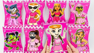 Paper Diy Unboxing Barbie Brainrot Girls Candy Blind Bag Ballerina Cappuccina X Espresso Signora