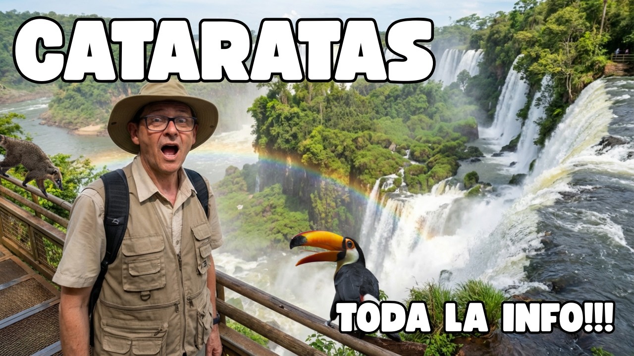 😍🌴 ASÍ SE VIVE el LADO ARGENTINO de las CATARATAS 📸💦