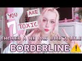 7 choses  ne pas dire  une borderline