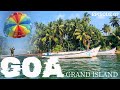 Goa travel vlog ep 03  goa travel complete guide  goa trip plan  water sport grand island