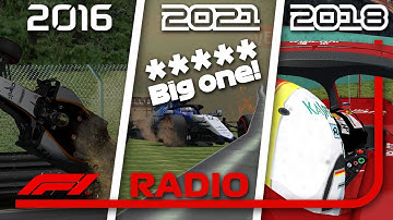 rFactor F1 Crashes Compilations (With Radio) (F1 2021/ F1 2018 / F1 2016 / F1 2013 / F1 2010)