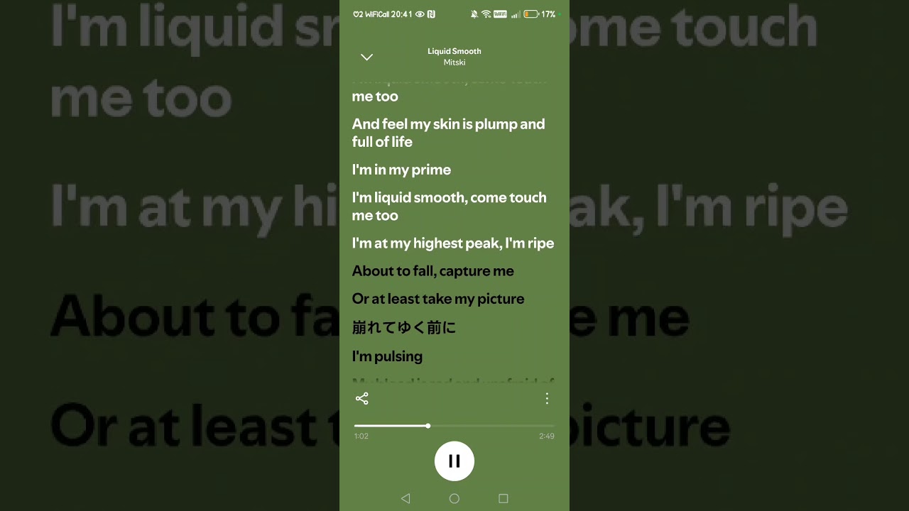 liquid smooth - mitski covered by Lacey!! read desc