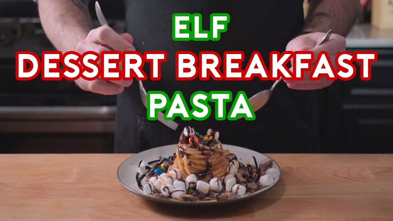 Binging with Babish: Breakfast Dessert Pasta from Elf | Babish Culinary Universe