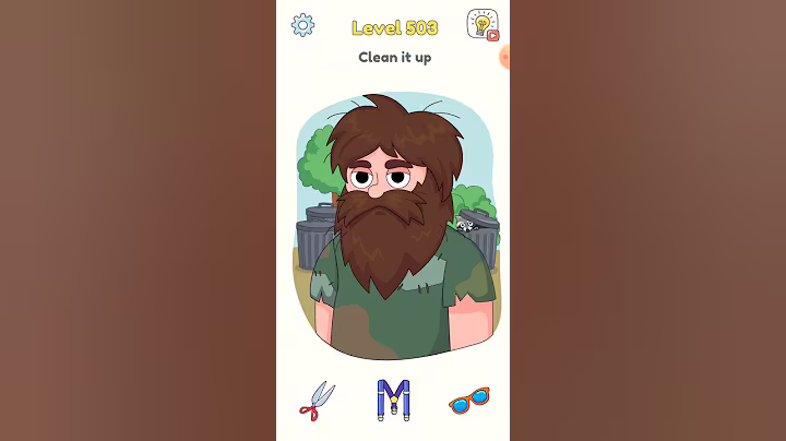 Clean it up Dop3 delete one part level 503 #gameplay #shorts #viral #game #dop3