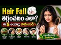 💇♀️ Hair Fall తగ్గించుకోవడం ఎలా? | జుట్టు రాలడం తగ్గించే 5 సింపుల్ అలవాట్లు@divyaf-i3y