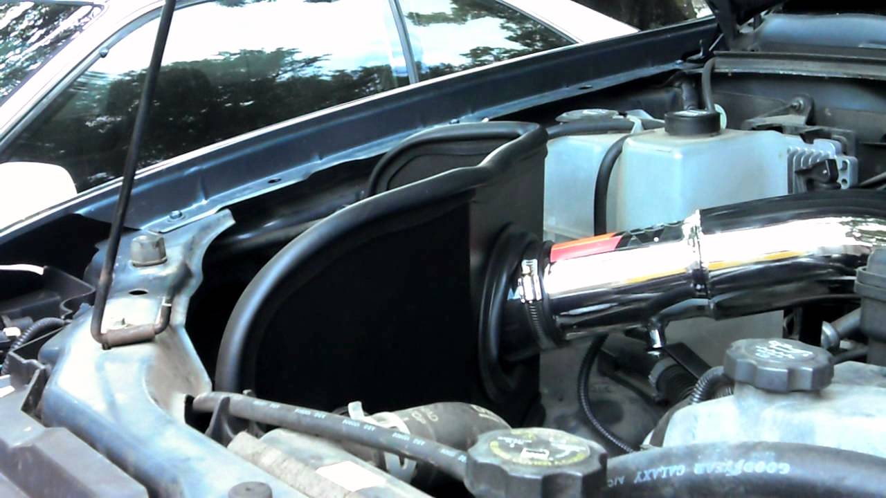 2007 GMC Canyon POST K&N 77 Series cold air intake YouTube