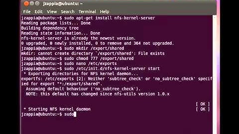 Configure Ubuntu NFS Server